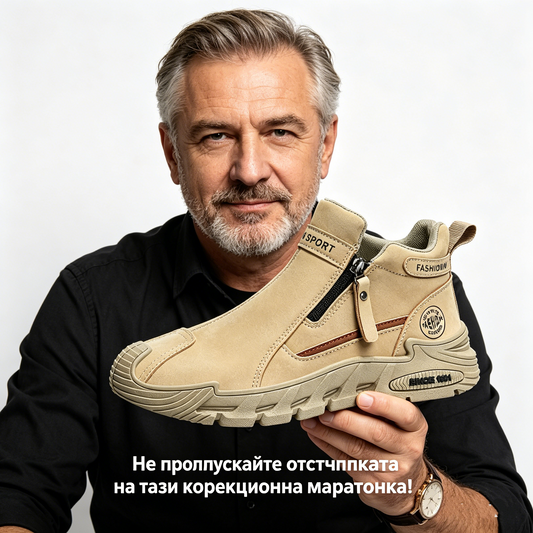 【⏰70% отстъпка днес! Не пропускайте!】Ергономично проектирани ортопедични обувки за ходене, абсорбиращи ударите✅️Здравословни ортопедични обувки, създадени специално за европейски мъже.