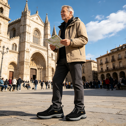 【⏰Dnes zľava 70 %! Nepremeškajte to!】Ergonomicky tvarovaná ortopedická obuv na chôdzu s tlmením nárazov✅️Zdravotná ortopedická obuv navrhnutá špeciálne pre Európanov