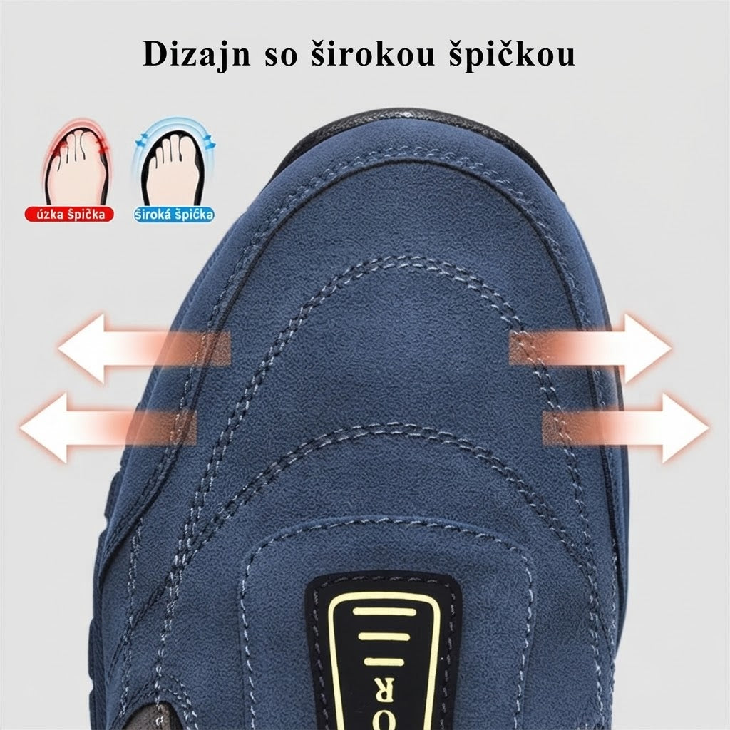 【⏰Dnes zľava 70 %! Nepremeškajte to!】Ergonomicky tvarovaná ortopedická obuv na chôdzu s tlmením nárazov✅️Zdravotná ortopedická obuv navrhnutá špeciálne pre Európanov
